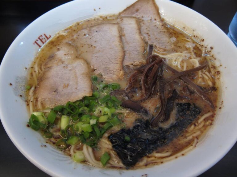 구마모토 미식 여행: 돈코츠 라멘·타키야키